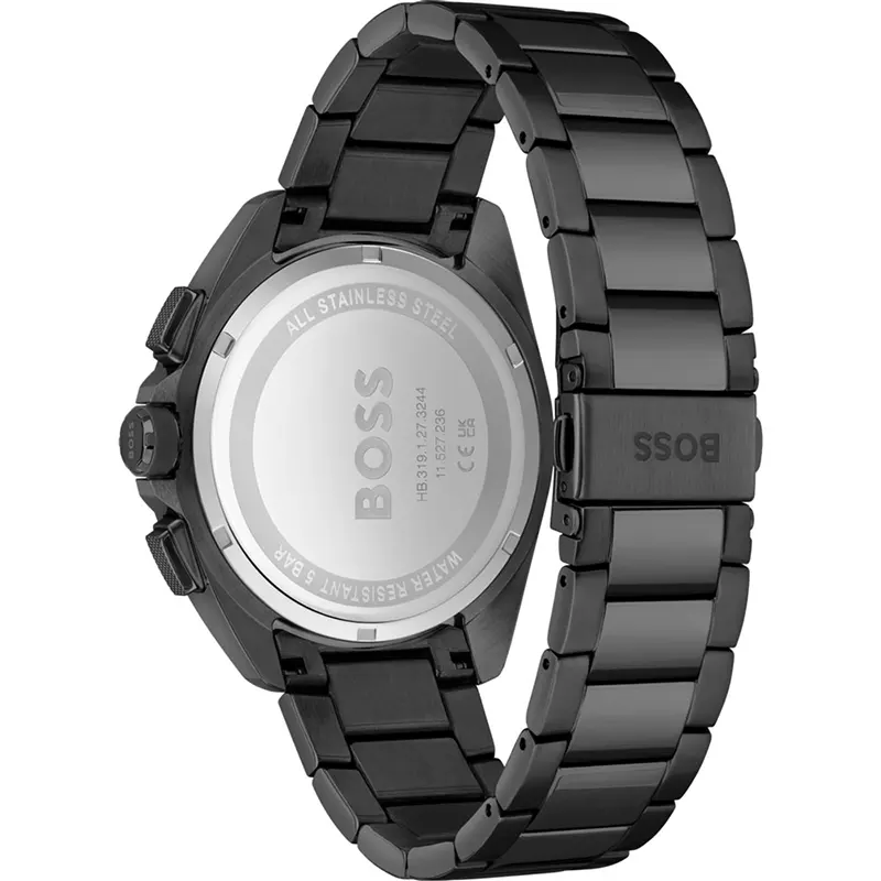 Hugo Boss Volane Chronograph Black Dial Men's Watch | 1513950